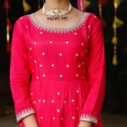 Roohaniyat Pink Festive Wear Heavy Suit Set