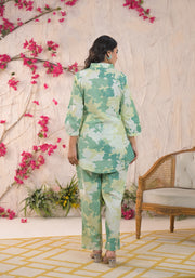 Printed Top & Trouser Co-Ords