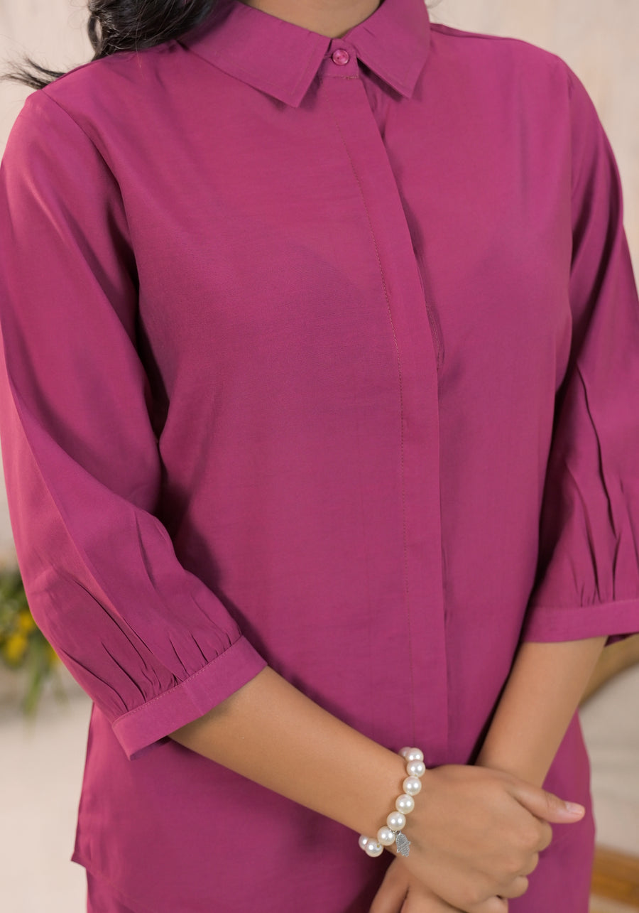 PINK SOLID CORD SET