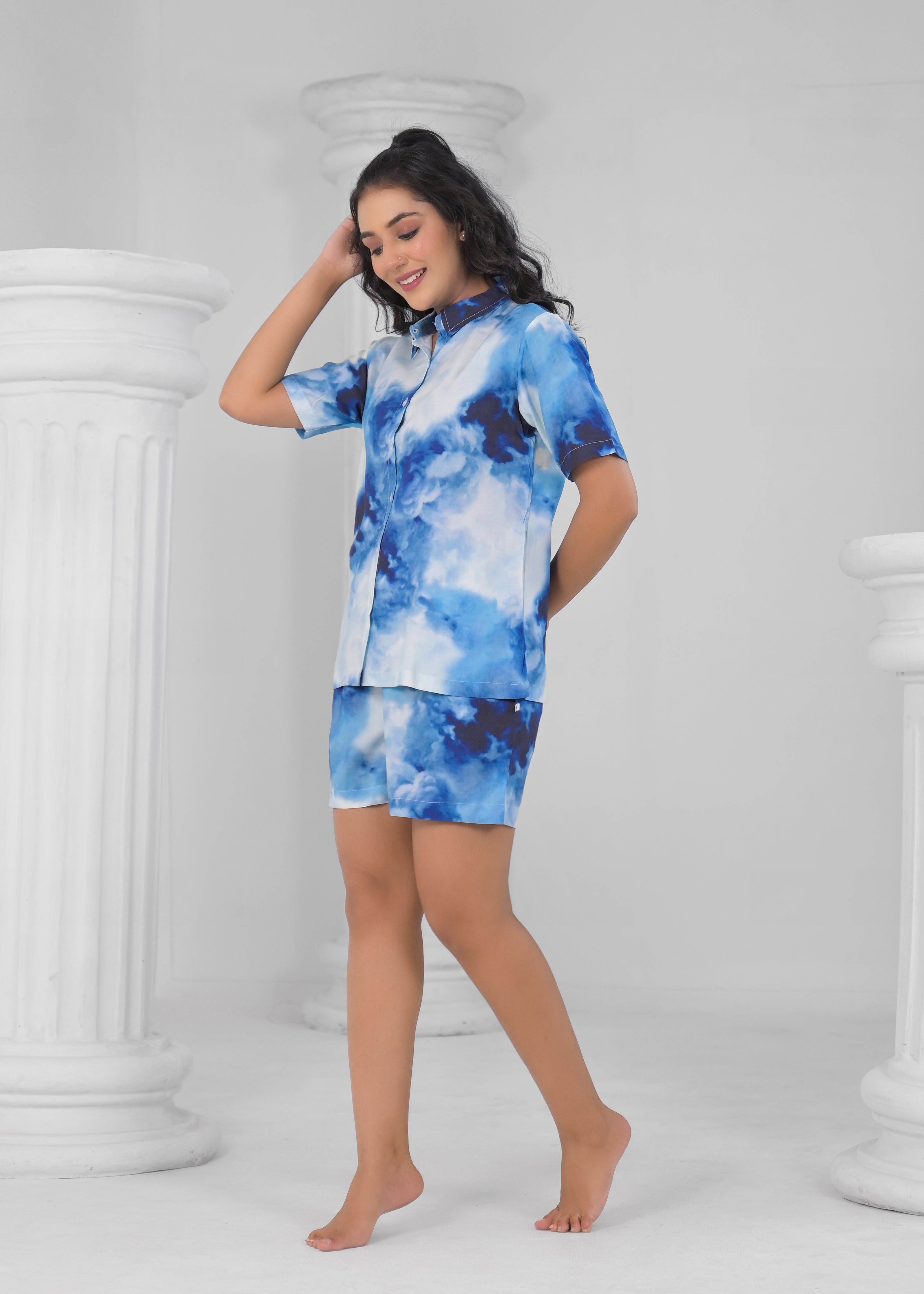 Women Printed Night suit