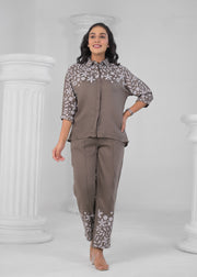 Tan brown cord set
