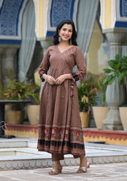 Brij print suit set (Beige)