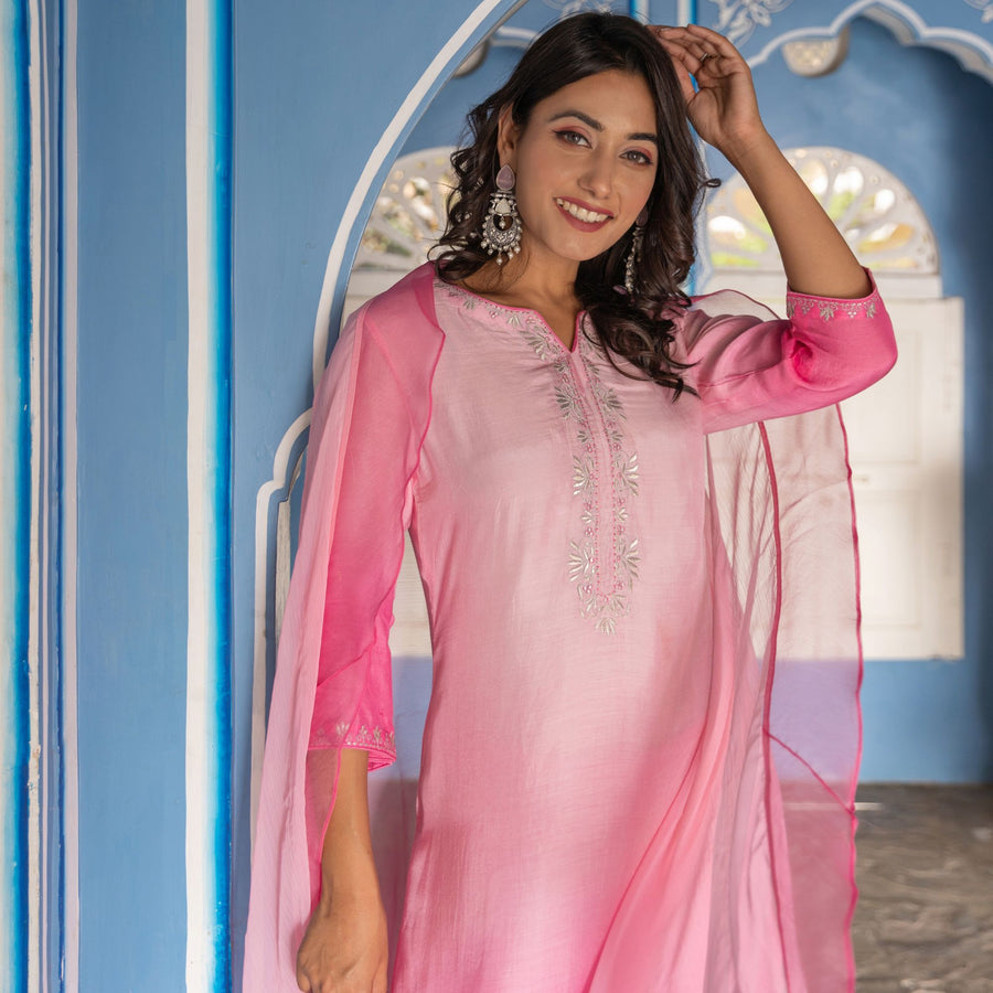 Festival Special Pink Suit Set