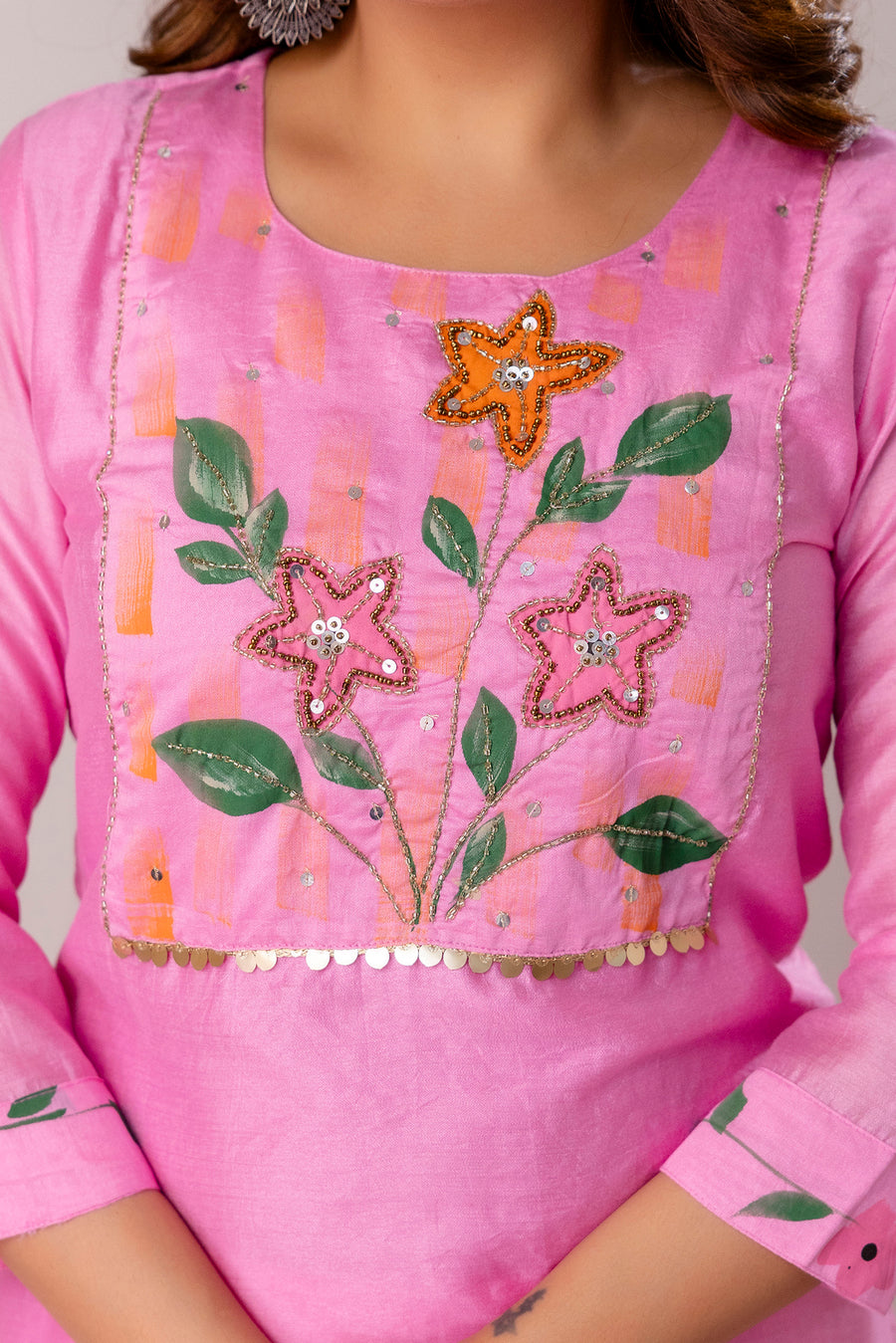 Women Floral Printed Kurta with Trousers & Dupatta