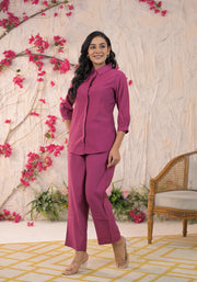 PINK SOLID CORD SET