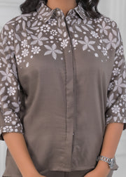 Tan brown cord set
