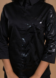 Shirt Collar Shirt With Trousers Co-Ords Set